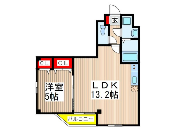 Maximas　Ⅰの物件間取画像